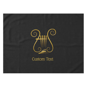 Golden Lyre Tischdecke