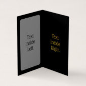 Golden Lyre Visitenkarten (Innenseite)