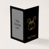 Golden Lyre Visitenkarten (Vorderseite)