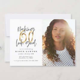 Golden machen 60 sehen gut aus Foto Geburtstagsein