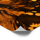 Golden Maghreb Ouled Naïl Berber Girl Female Frau Poster (Ecke)