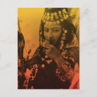 Golden Maghreb Ouled Naïl Berber Girl Female Frau