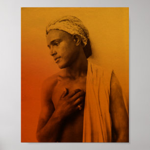 Golden Maghreb tunesischer Djerba Boy Man Male Pos Poster