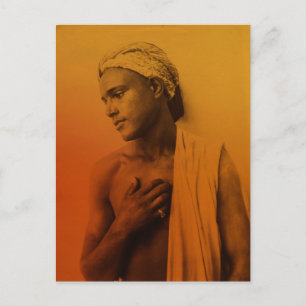Golden Maghreb Tunesischer Djerba Boy Man Male Pos Postkarte