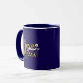 Golden Mama Bear Love Grows Tasse (Vorderseite Links)
