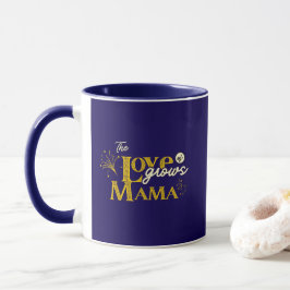Golden Mama Bear Love Grows Tasse