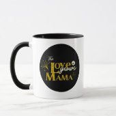Golden Mama Bear Love Grows Tasse (Links)