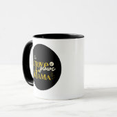 Golden Mama Bear Love Grows Tasse (Vorderseite Links)