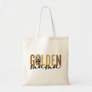 Golden Mama | Golden Retriever-Mama auf dem Weg Tragetasche