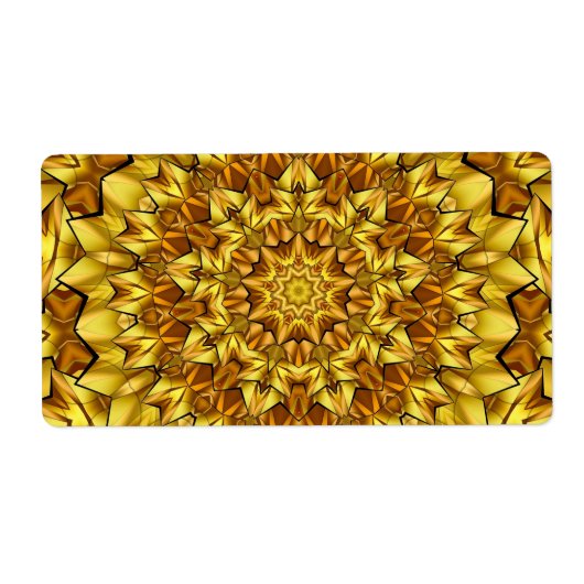 Golden Mandala Antique Abstract Design-63495 (Vorne)