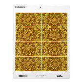 Golden Mandala Antique Abstract Design-63495 (Vorne)