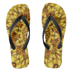 Golden Mandala Antique Abstract Design-63495 Badesandalen