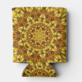 Golden Mandala Antique Abstract Design-63495 Dosenkühler (Rückseite)