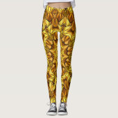 Golden Mandala Antique Abstract Design-63495 Leggings (Vorderseite)