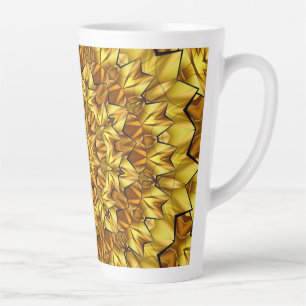 Golden Mandala Antique Abstract Design-63495 Milchtasse
