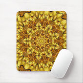 Golden Mandala Antique Abstract Design-63495 Mousepad (Mit Mouse)