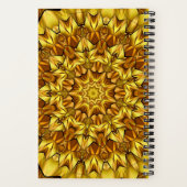 Golden Mandala Antique Abstract Design-63495 Notizblock (Rückseite)