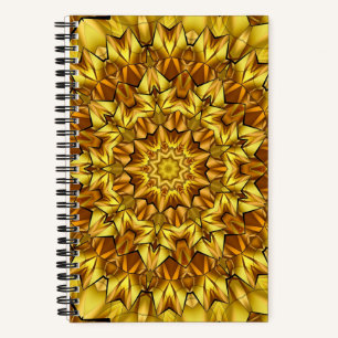 Golden Mandala Antique Abstract Design-63495 Notizblock