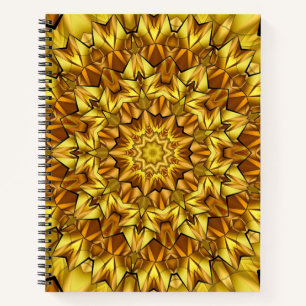 Golden Mandala Antique Abstract Design-63495 Notizblock
