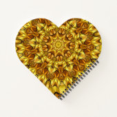 Golden Mandala Antique Abstract Design-63495 Notizblock (Rückseite)