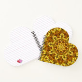 Golden Mandala Antique Abstract Design-63495 Notizblock (Innenseite)