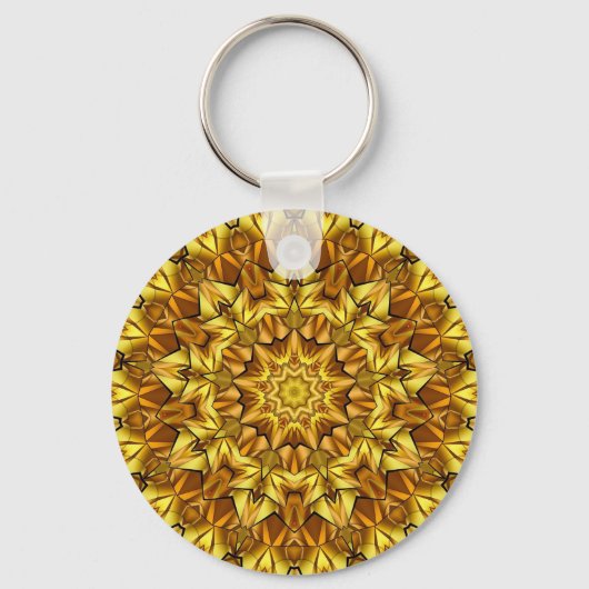 Golden Mandala Antique Abstract Design-63495 Schlüsselanhänger (Vorderseite)