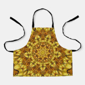 Golden Mandala Antique Abstract Design-63495 Schürze (Vorderseite)