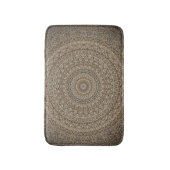 Golden Mandala Badematte (Vorderseite Vertikal)