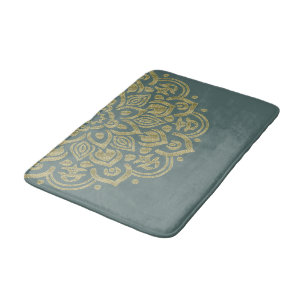 Golden Mandala - Bathmat Badematte