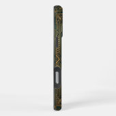 Golden Mandala Bloom | Gold iPhone 16 Pro Max case Hülle (Rechte Seite)