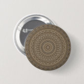 Golden Mandala Button (Vorne & Hinten)