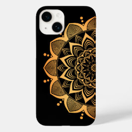 Golden Mandala Design Case-Mate iPhone 14 Hülle