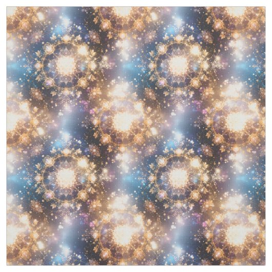 Golden Mandala Fabric Stoff (Muster)