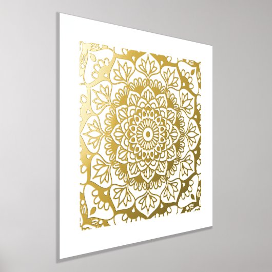 Golden Mandala Foliendrucke (Ablage )
