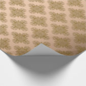 Golden Mandala Geschenkpapier (Ecke)