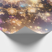 Golden Mandala Gift Wrap Geschenkpapier (Ecke)