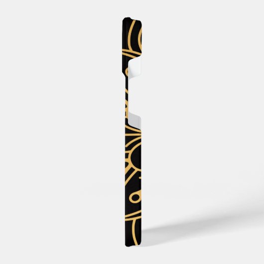 Golden Mandala iPhone Hülle (Linke Seite)