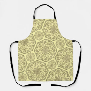 Golden Mandala Mosaic Muster Schürze