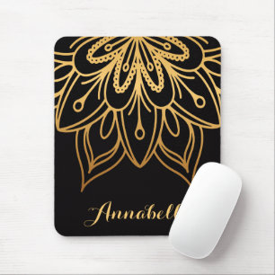 Golden Mandala Mousepad