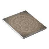 Golden Mandala Notizblock (angewinkelt)
