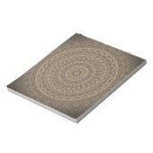 Golden Mandala Notizblock (Rotiert)