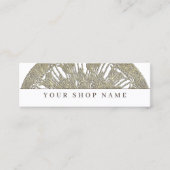 Golden Mandala - Preis-Tag - Visitenkarte (Vorderseite)