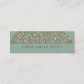 Golden Mandala - Preis-Tag - Visitenkarte (Vorderseite)