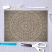 Golden Mandala Seidenpapier (Handwerk)