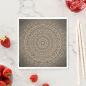 Golden Mandala Serviette (Beispiel)