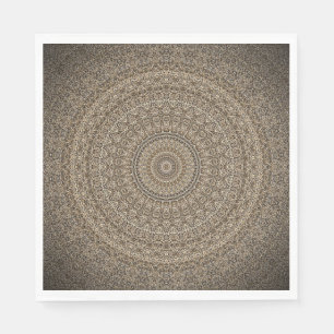 Golden Mandala Serviette