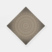 Golden Mandala Serviette (Ecke)