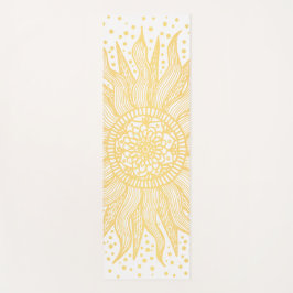 Golden Mandala Sun Salutation Yoga Mat Yogamatte