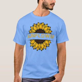 Golden Mandala Sunflower 22 T-Shirt