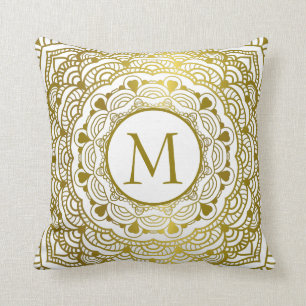 Golden Mandela Kissen